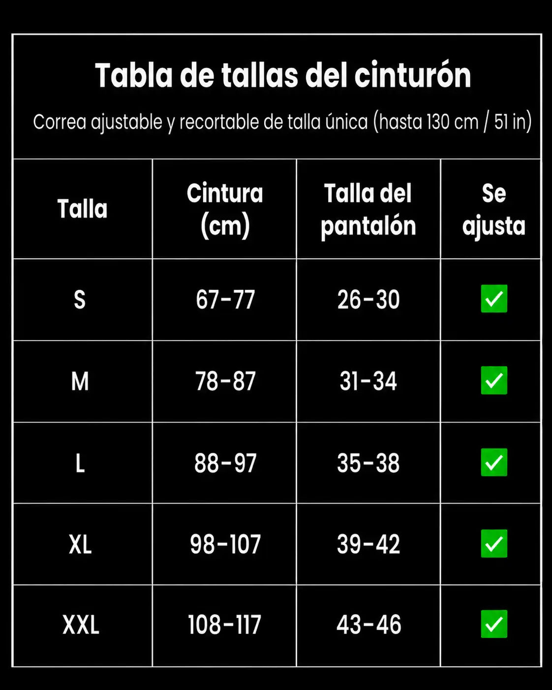 Cinturón Automático Sin Agujeros para Hombre